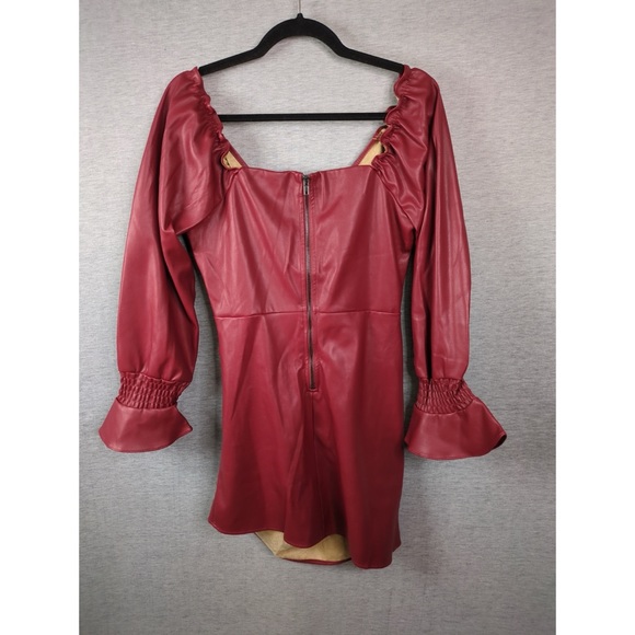 👯‍♀️Host Pick⚡️Kendall + Kylie Vegan Leather Dress - Picture 5 of 10